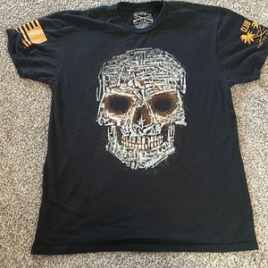 Club Grunt Style-skull made of guns